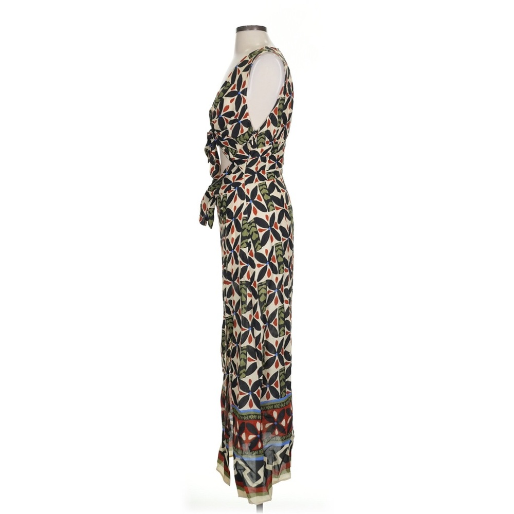 Zara sleeveless printed cut out midi dress - Picture 6 of 7